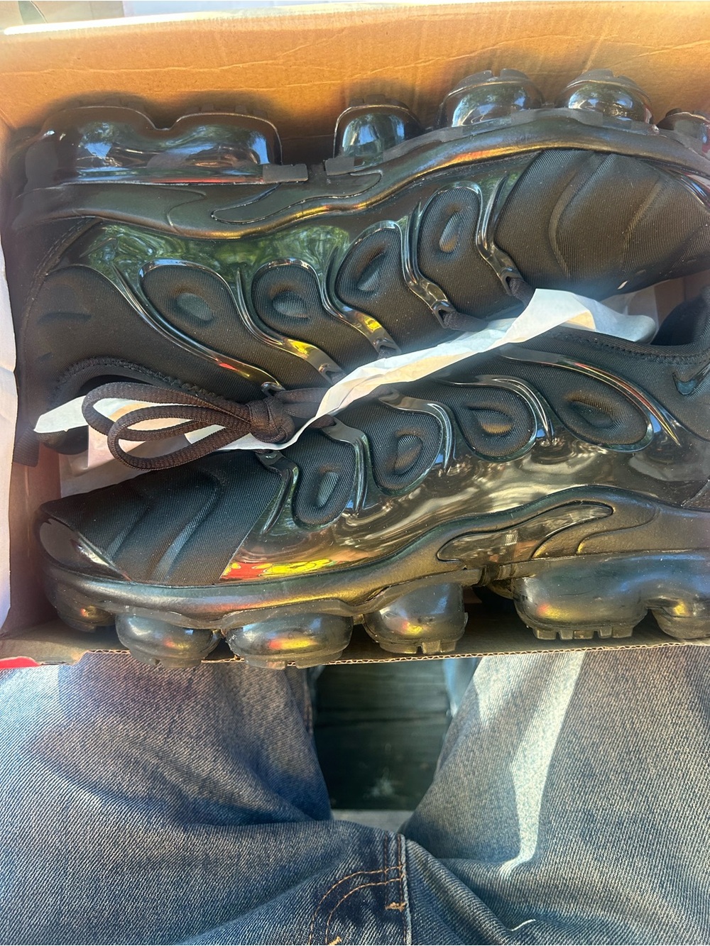 Nike Men’s Black VaporMax Plus
